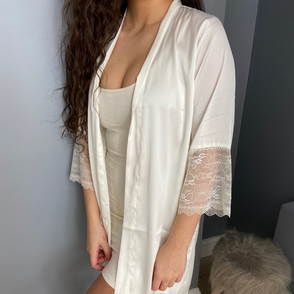 Ivory robe